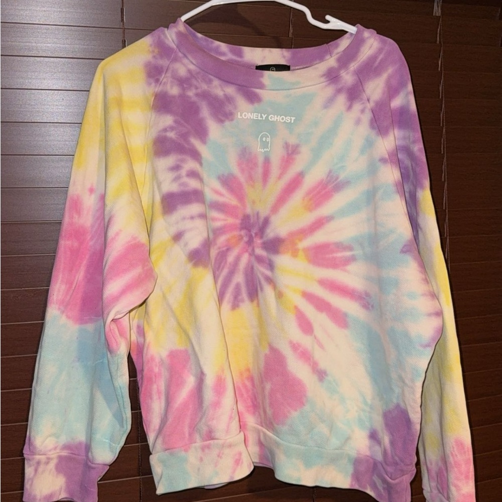 Lonely Ghost Tie-Dye Sweatshirt